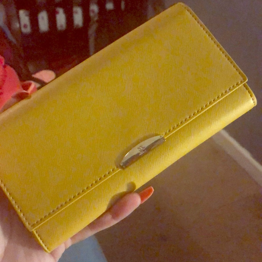 Aldo Yellow wallet
